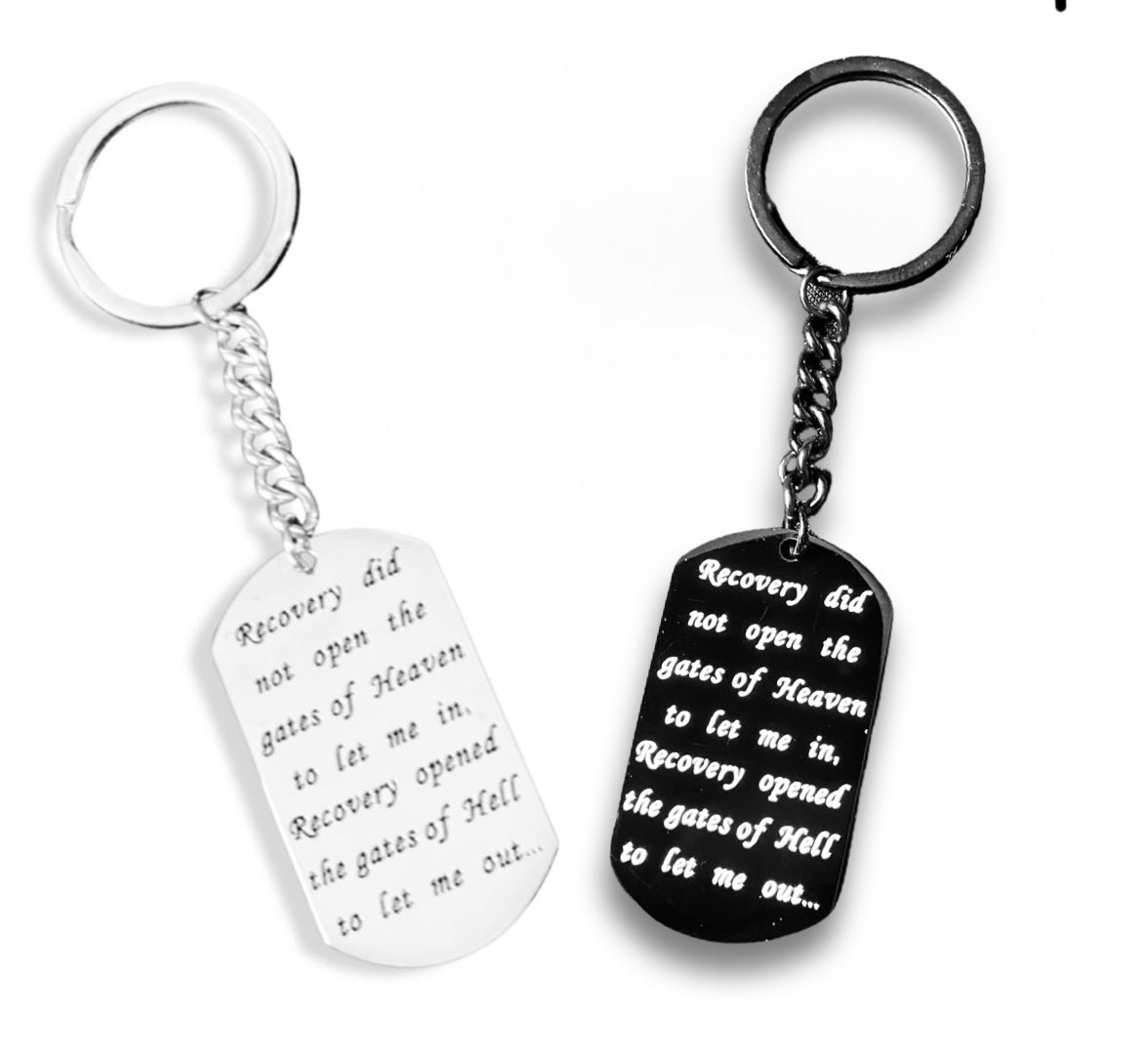 Recovery Keychains Recovery Key Chain – Savage Recovery Swag